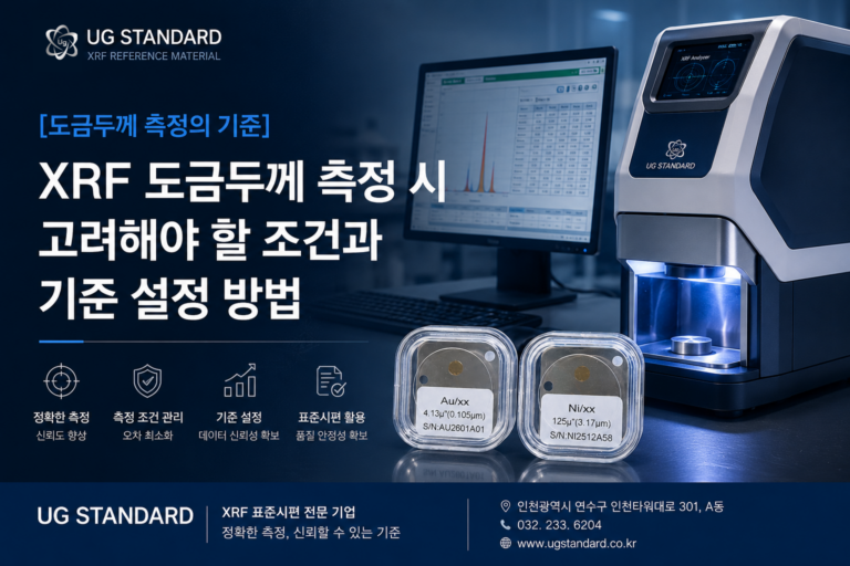 XRF 도금두께 측정 시 고려해야 할 조건과 기준 설정 방법_썸네일01